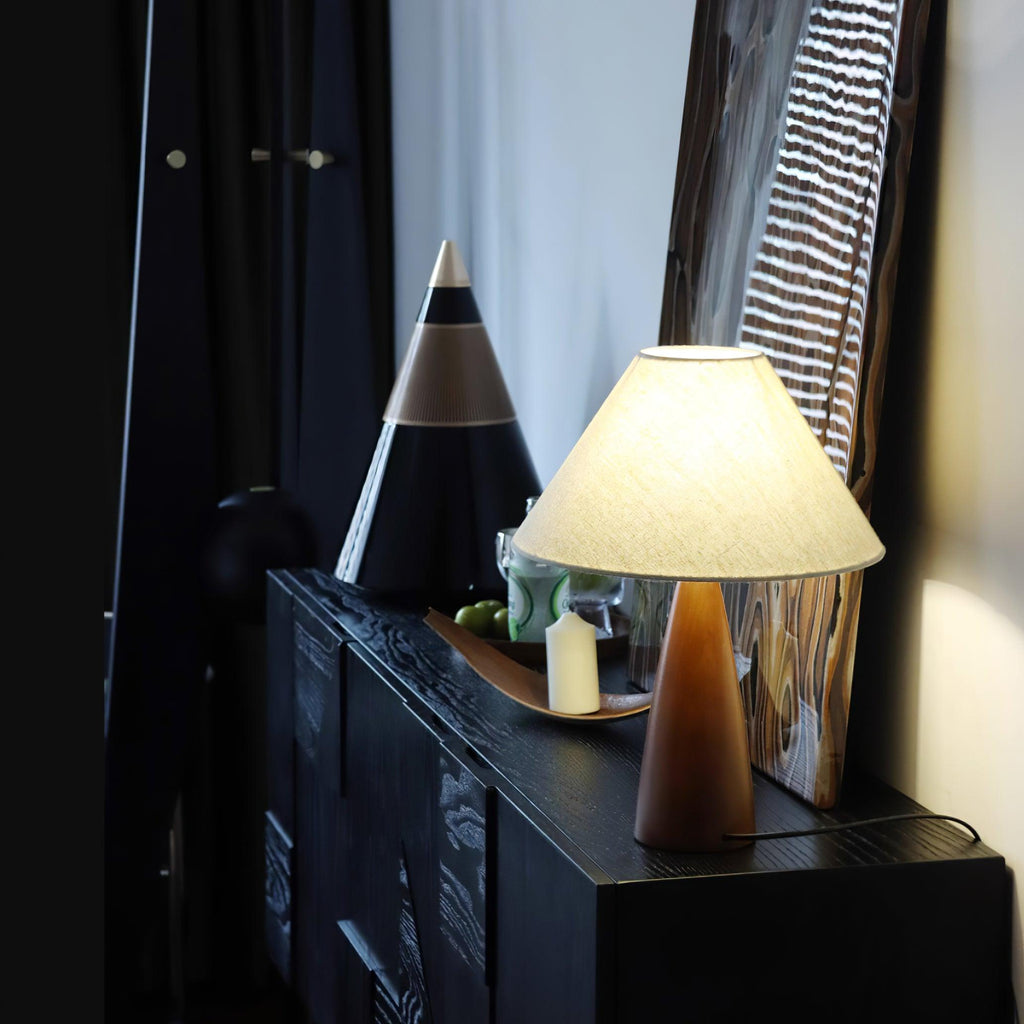 Sandstone Wood Table Lamp — product view 16