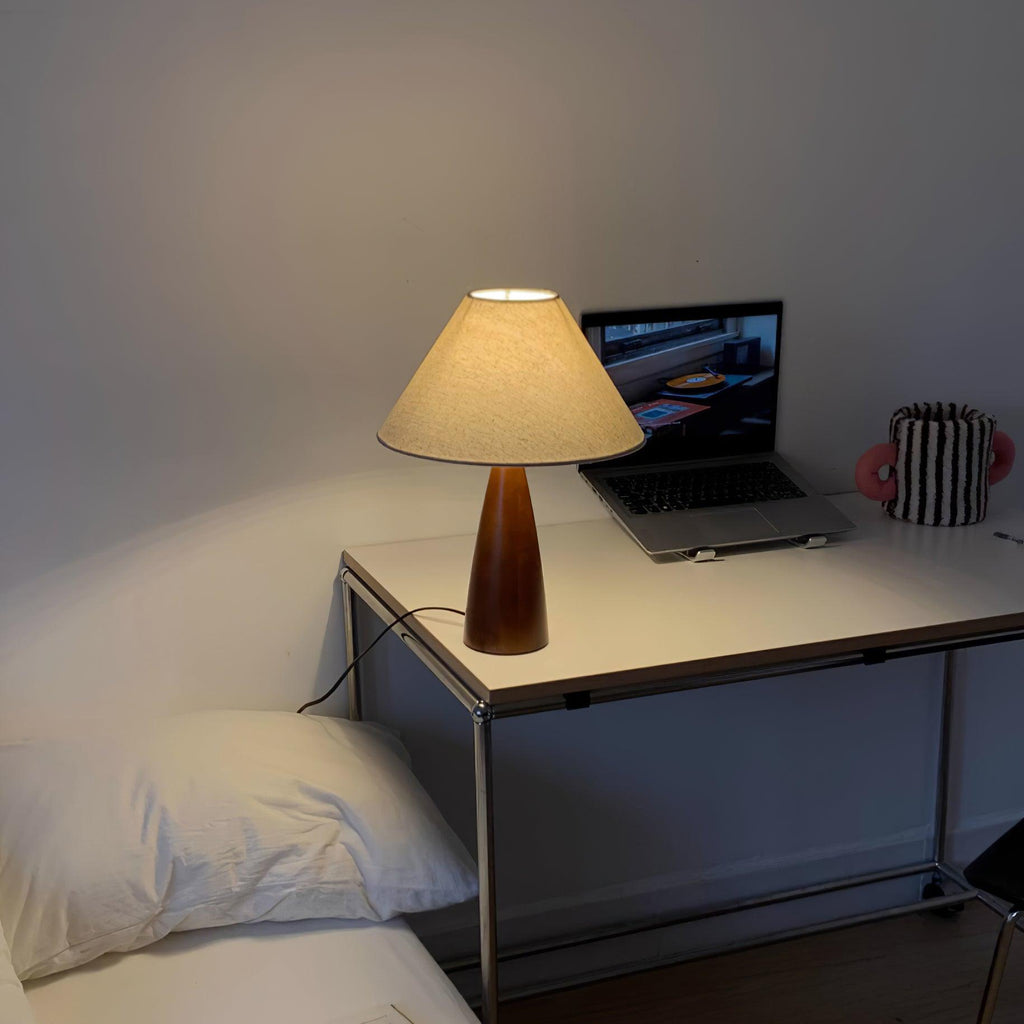 Sandstone Wood Table Lamp — product view 17