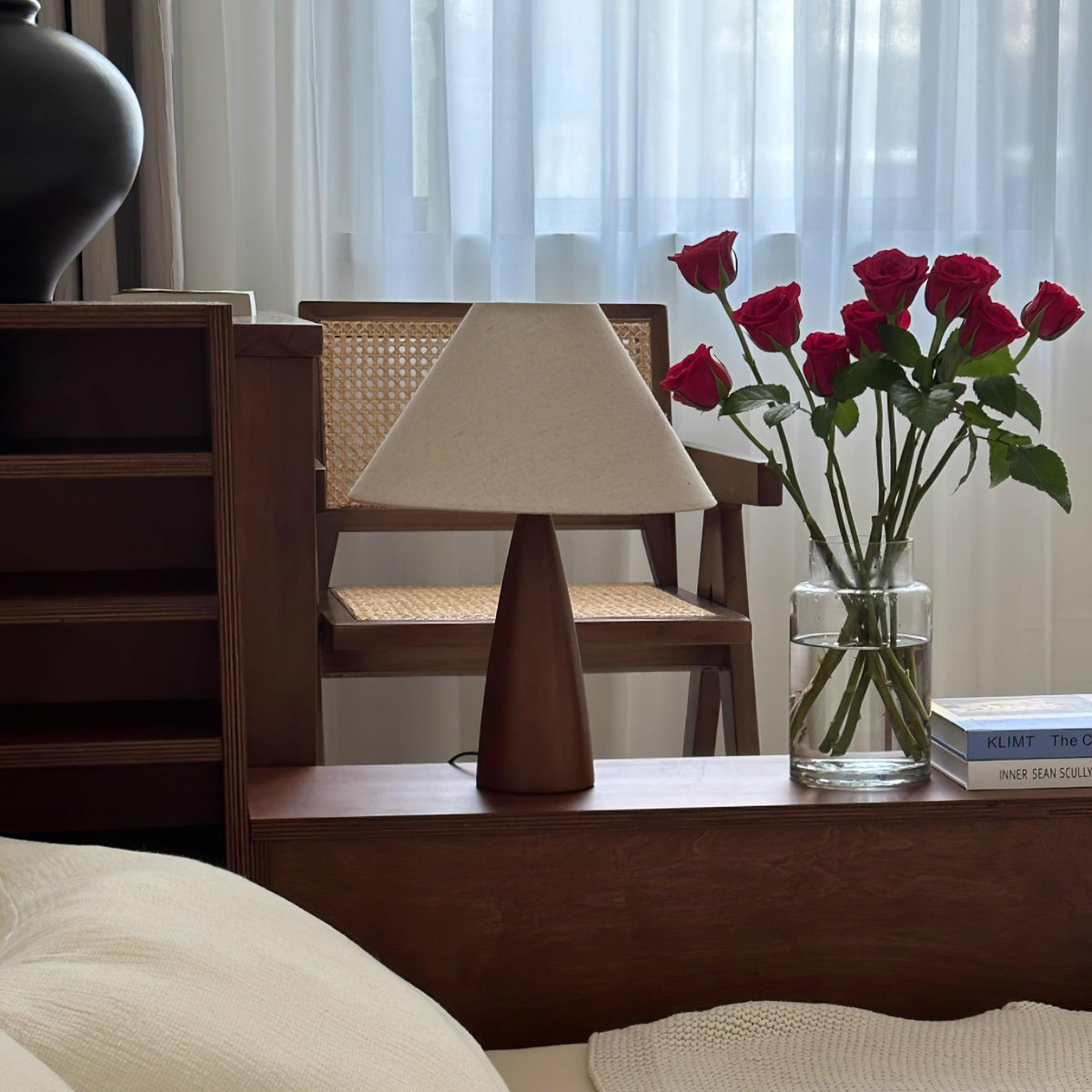 Sandstone Wood Table Lamp — product view 24