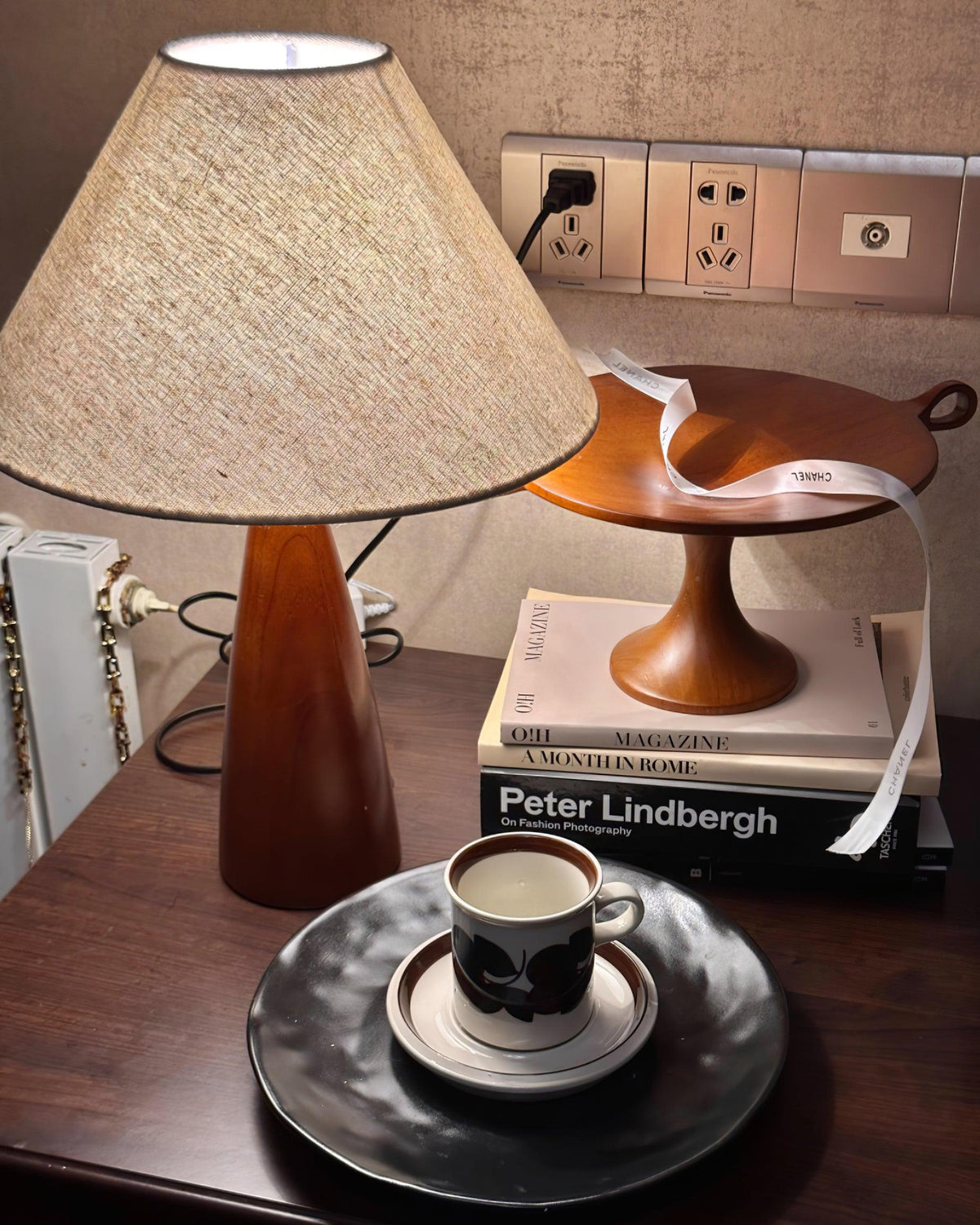 Sandstone Wood Table Lamp — product view 26