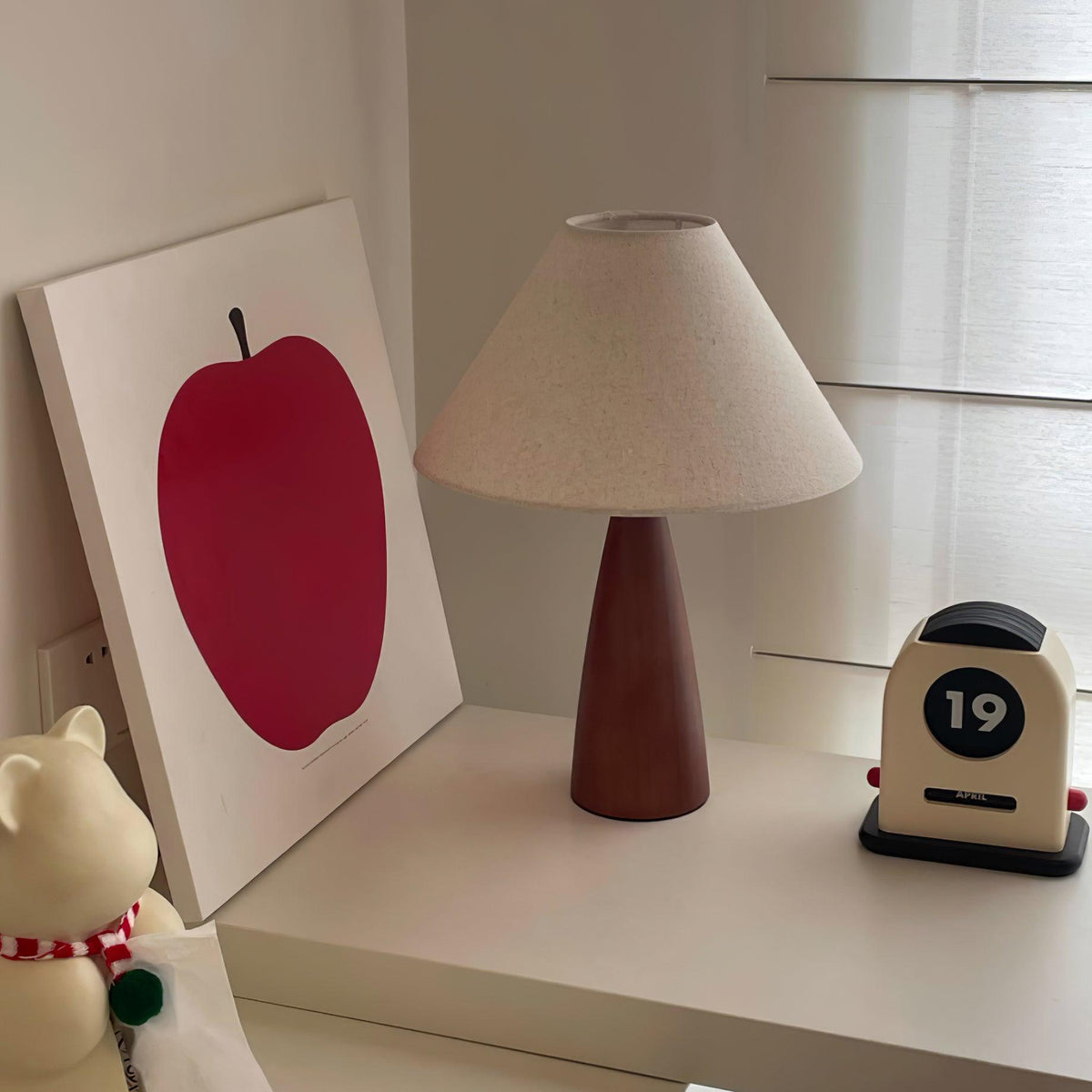 Sandstone Wood Table Lamp — product view 32