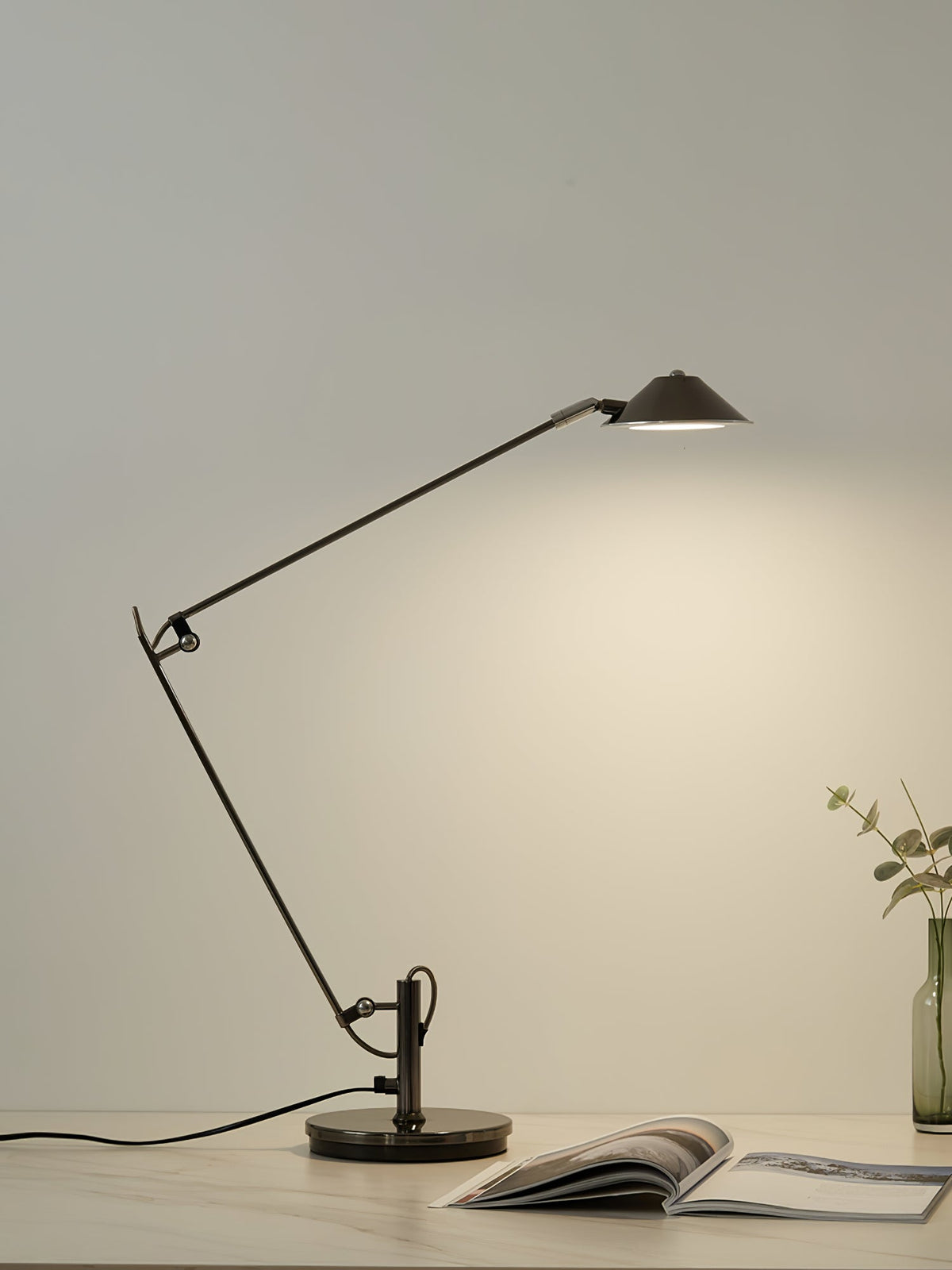 Adjustable Black Office Task Lamp — product view 11