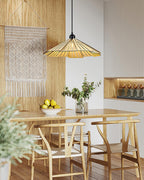 Delfina Wood Pendant Lamp — product view 3