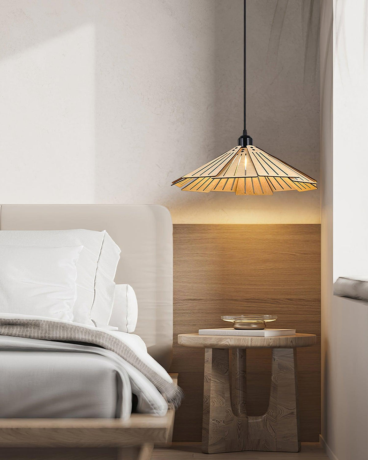 Delfina Wood Pendant Lamp — product view 7