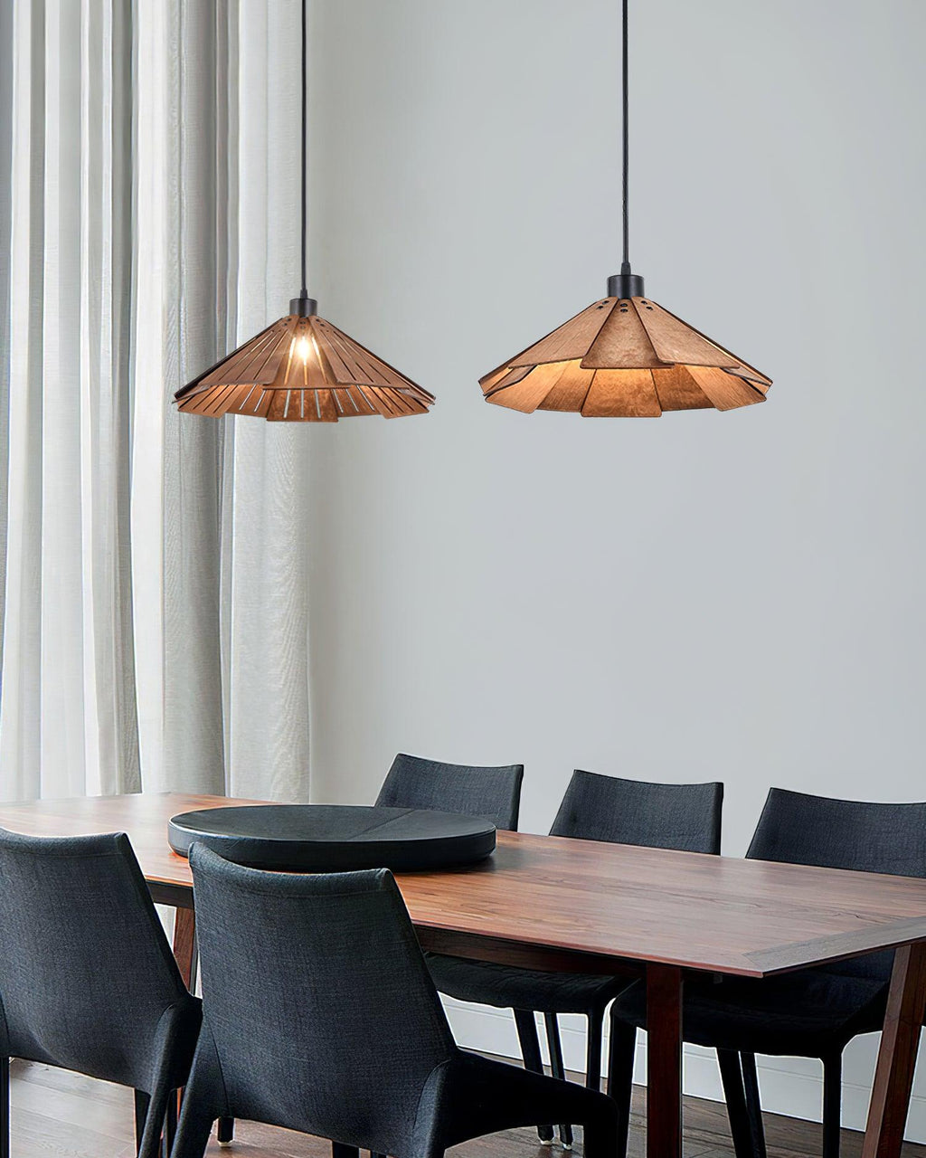 Delfina Wood Pendant Lamp — product view 9