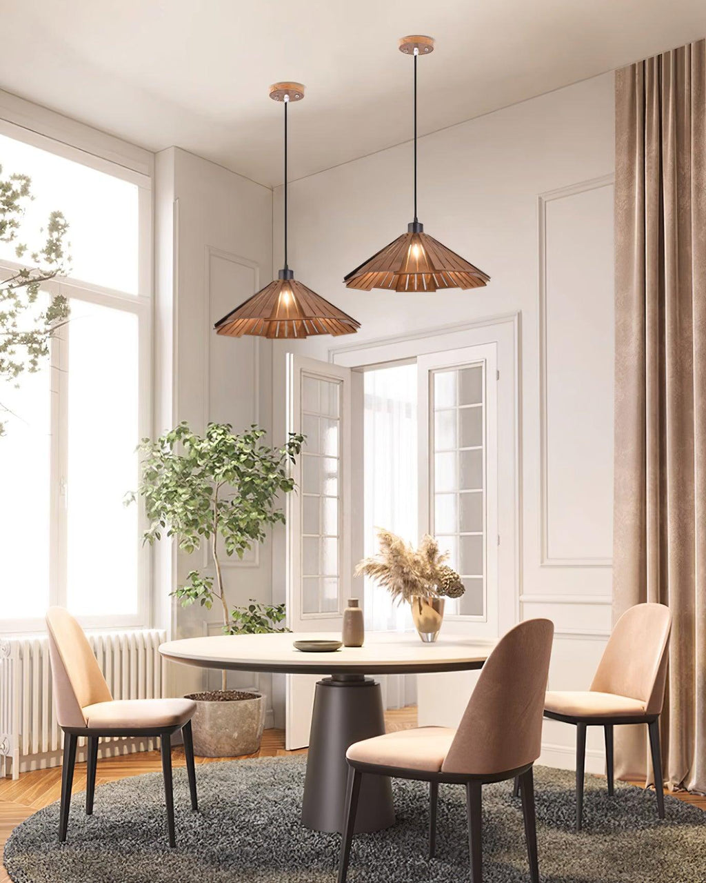Delfina Wood Pendant Lamp — product view 16