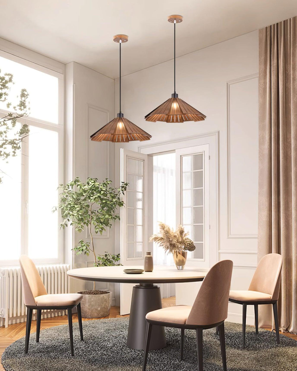 Delfina Wood Pendant Lamp — product view 16