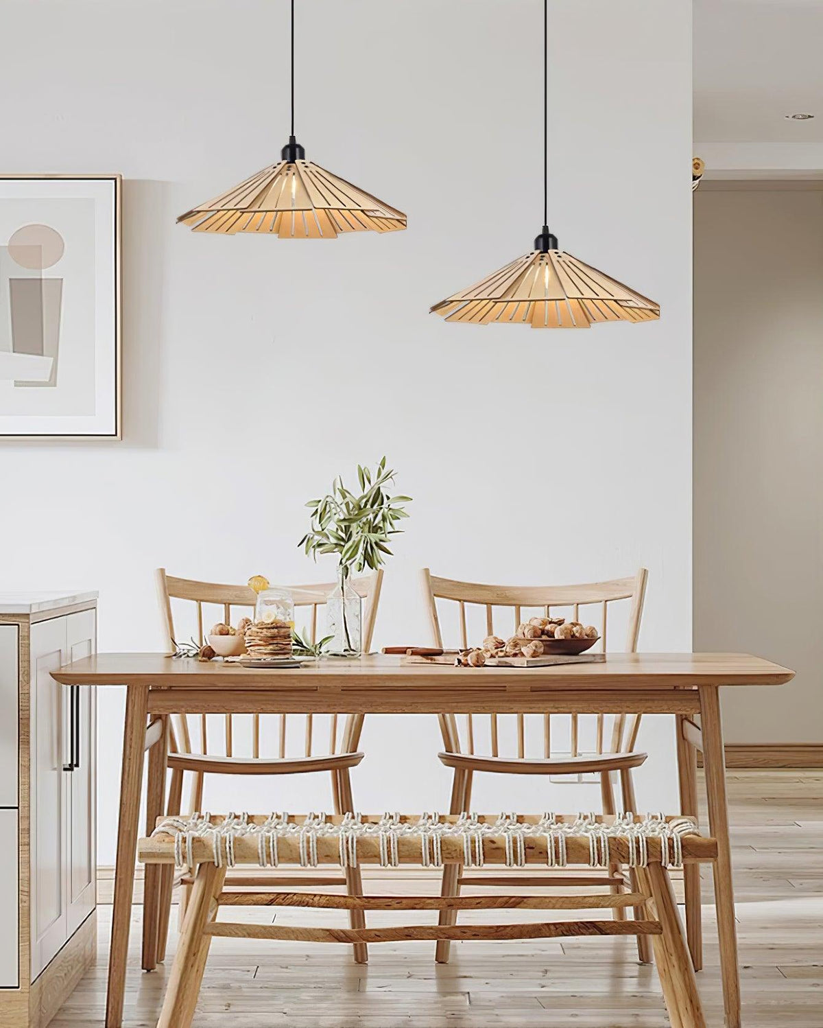 Delfina Wood Pendant Lamp — product view 17