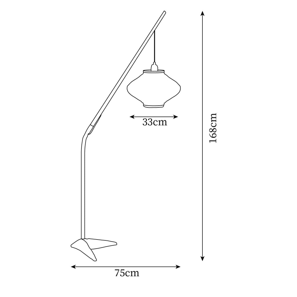 Matsusu Floor Lamp 29.5″ - 66″ — product view 5