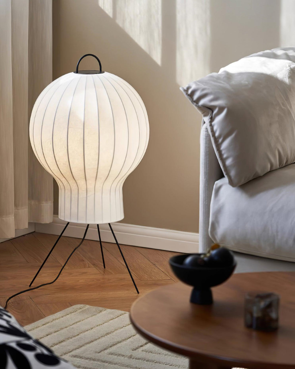 Jellyfish Silk Floor Lamp — product view 7