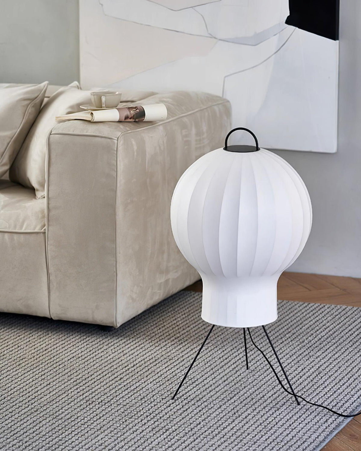 Jellyfish Silk Floor Lamp — product view 8