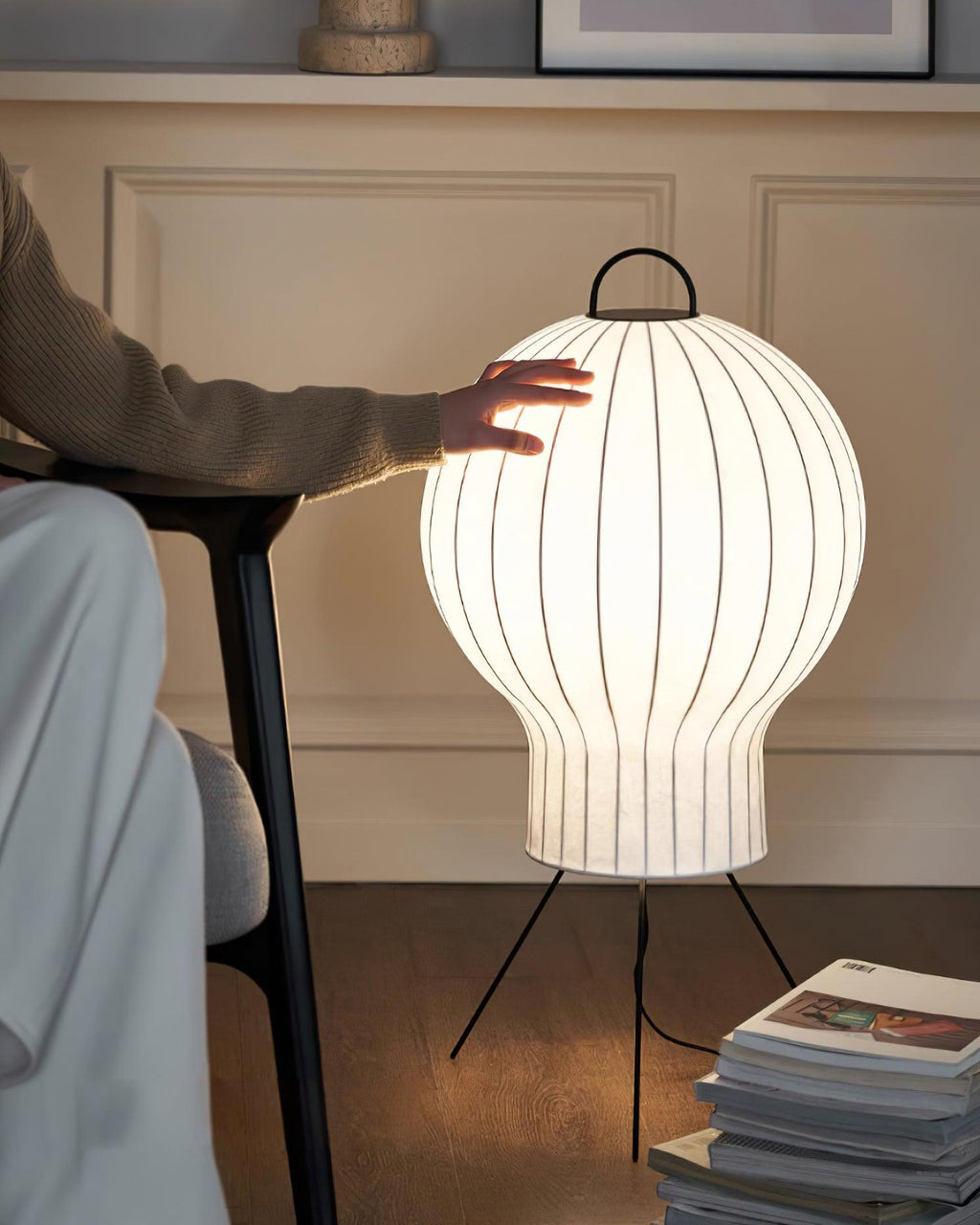 Jellyfish Silk Floor Lamp — product view 9