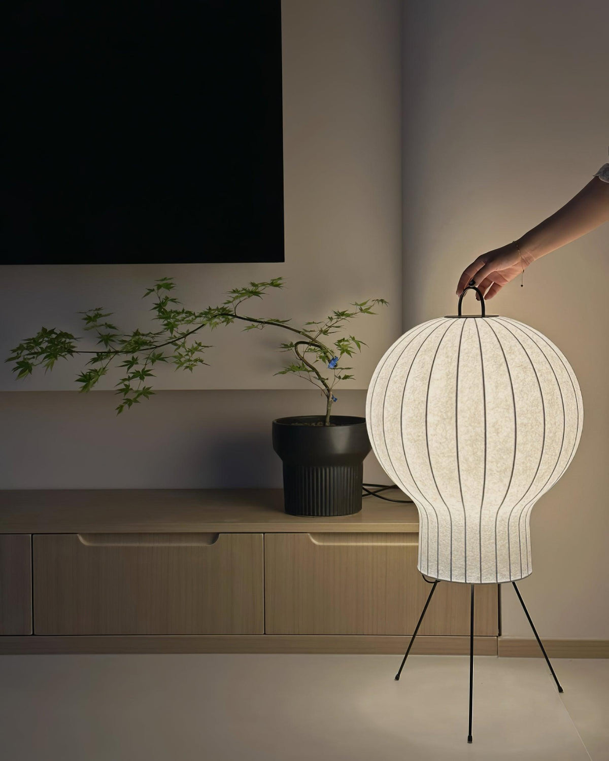 Jellyfish Silk Floor Lamp — product view 11