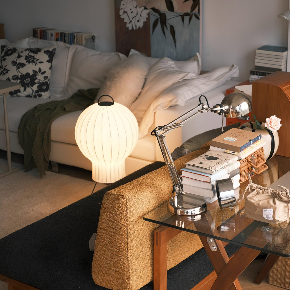Jellyfish Silk Floor Lamp — product view 13