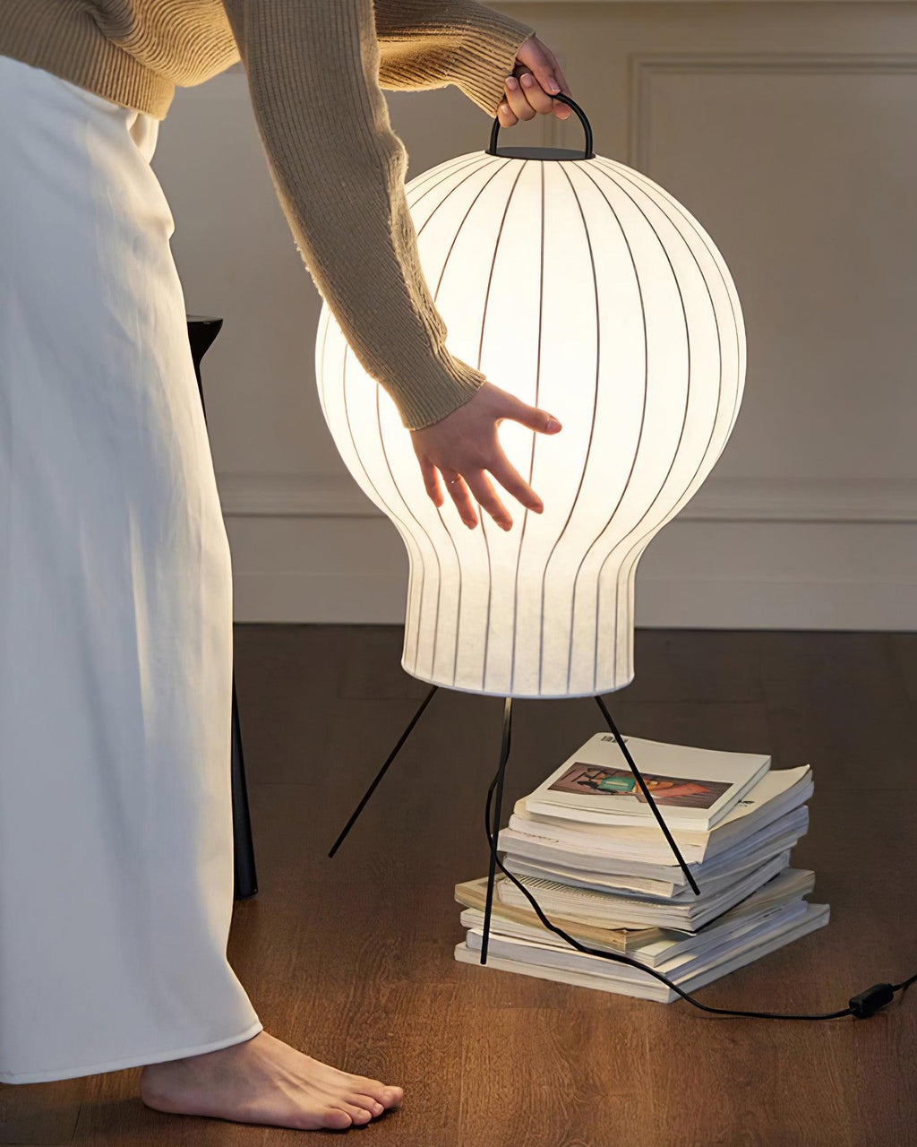 Jellyfish Silk Floor Lamp — product view 18