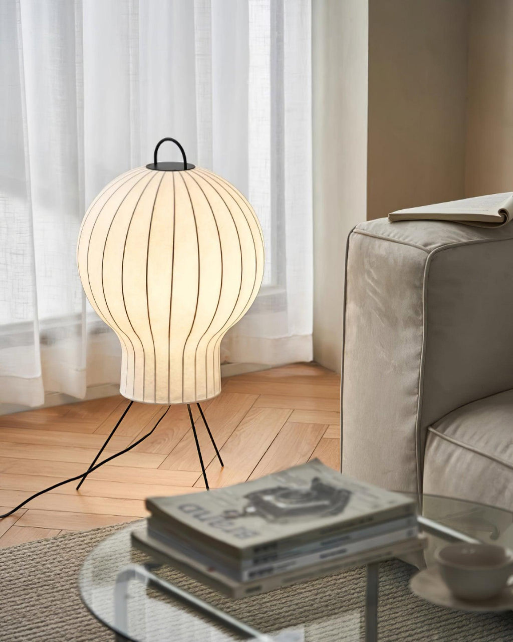 Jellyfish Silk Floor Lamp — product view 21