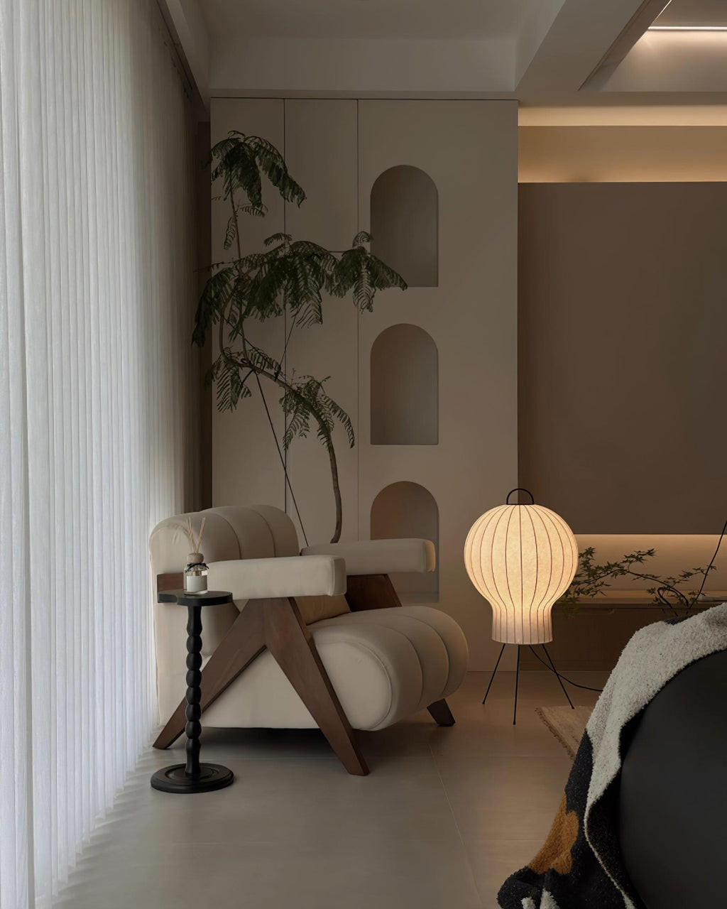 Jellyfish Silk Floor Lamp — product view 24