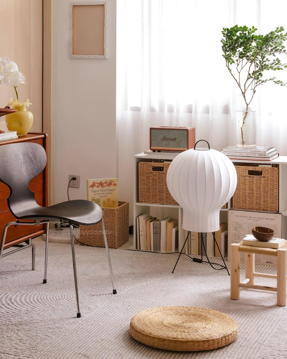 Jellyfish Silk Floor Lamp — product view 30
