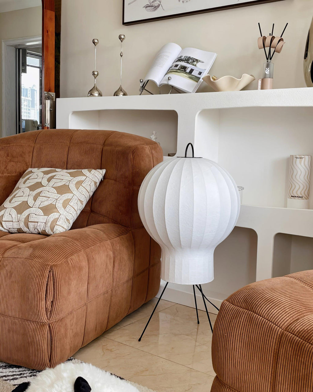 Jellyfish Silk Floor Lamp — product view 32