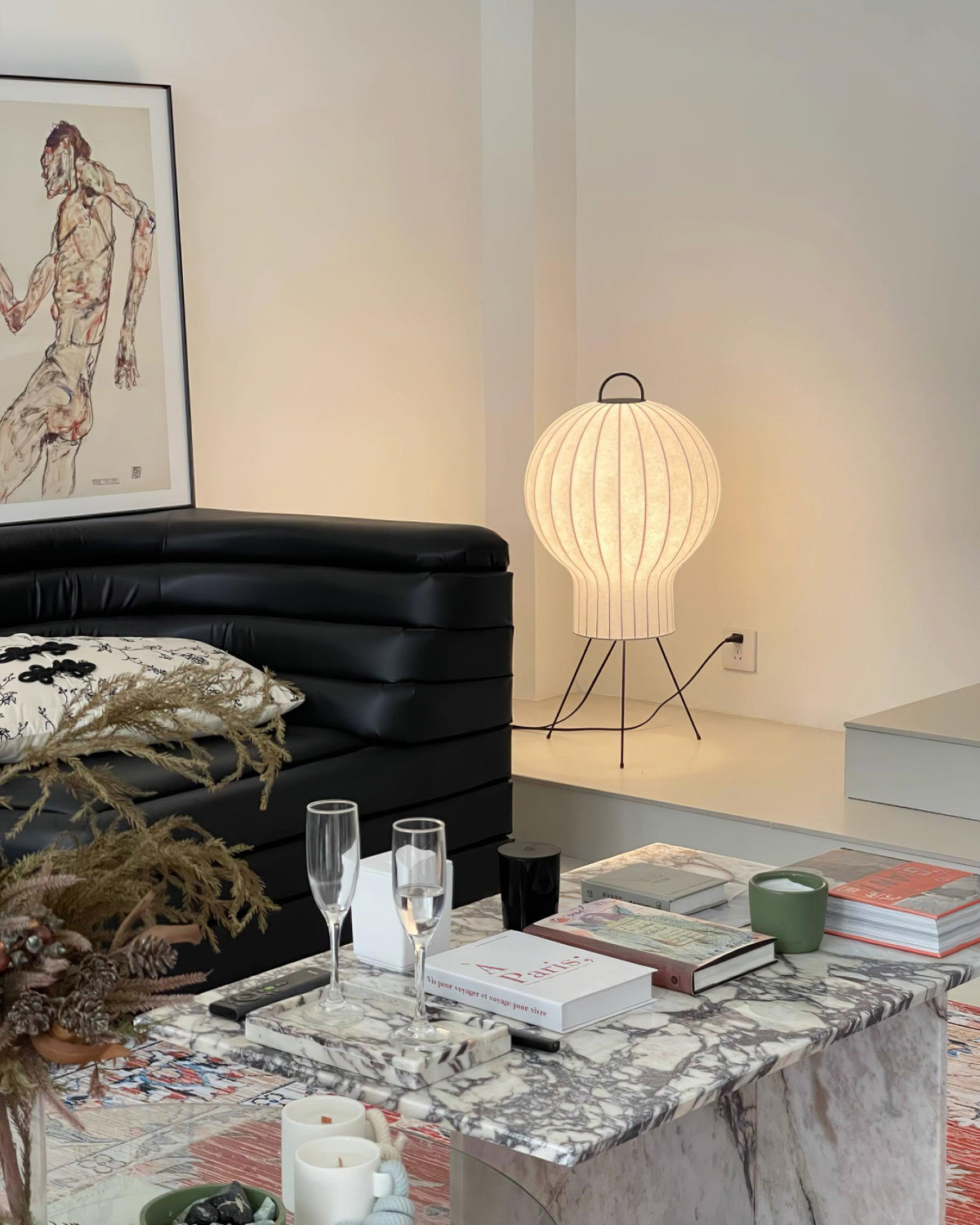 Jellyfish Silk Floor Lamp — product view 36