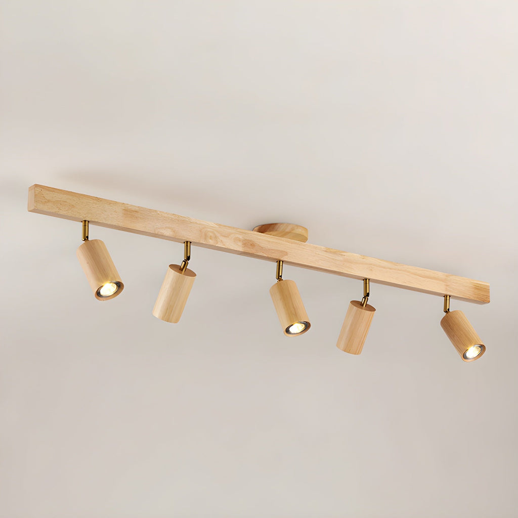 Natural Wood Beam Spotlight Light – product view 6