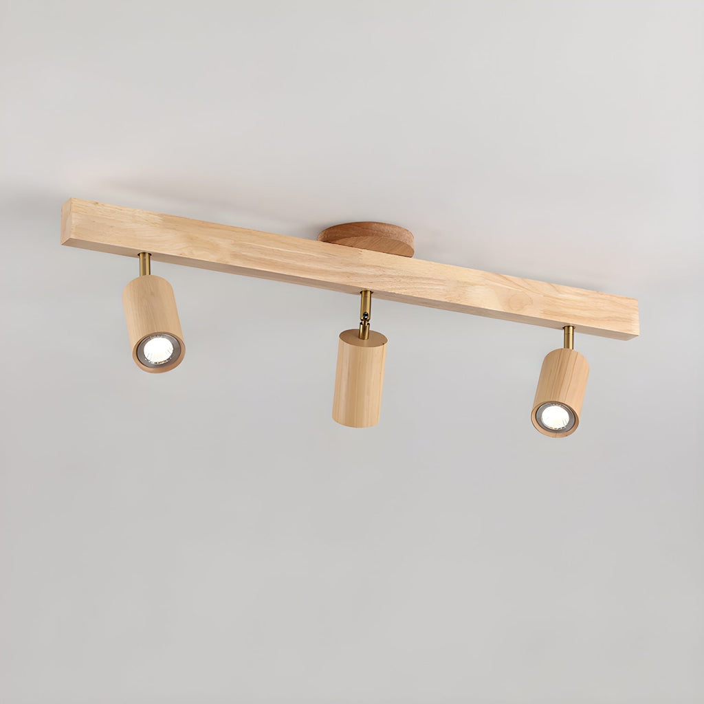Natural Wood Beam Spotlight Light – product view 10