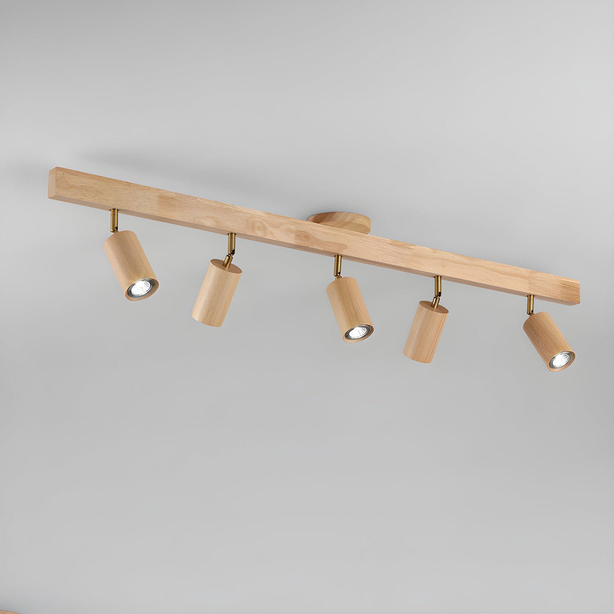 Natural Wood Beam Spotlight Light – product view 12