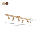 Natural Wood Beam Spotlight Light – product view 19