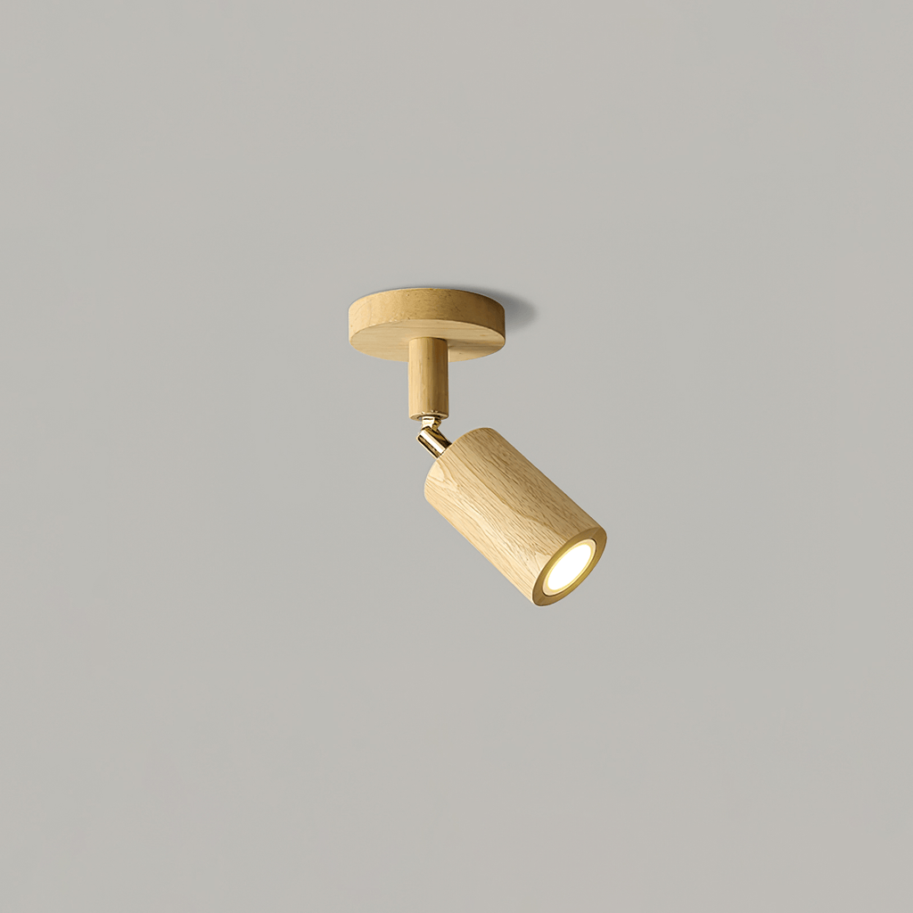 Natural Wood Beam Spotlight Light – product view 27