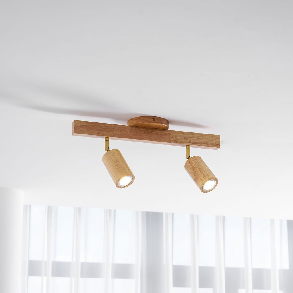 Natural Wood Beam Spotlight Light – product view 28