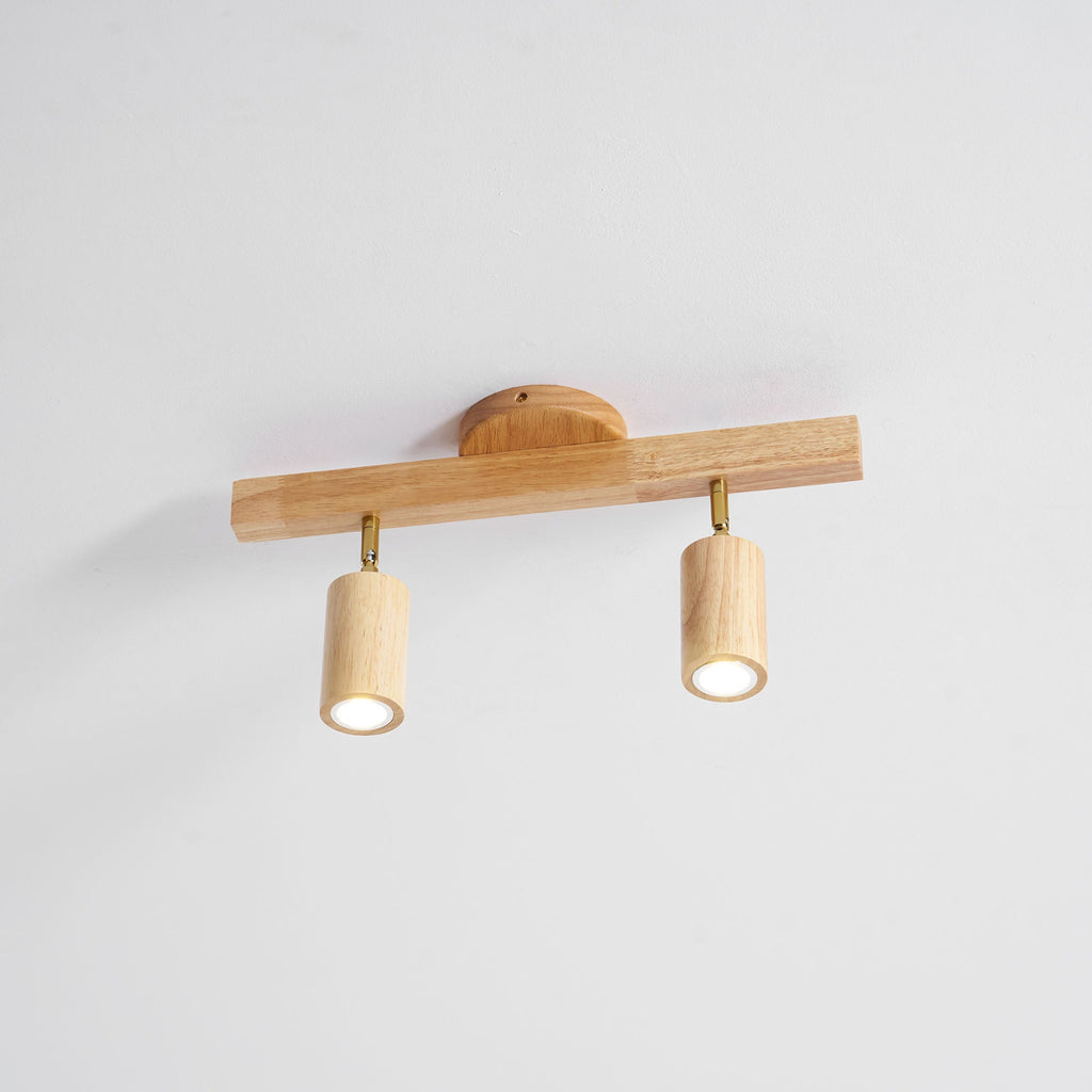 Natural Wood Beam Spotlight Light – product view 33