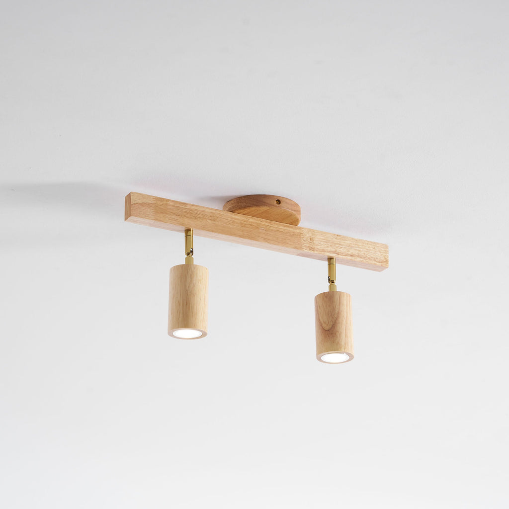 Natural Wood Beam Spotlight Light – product view 34