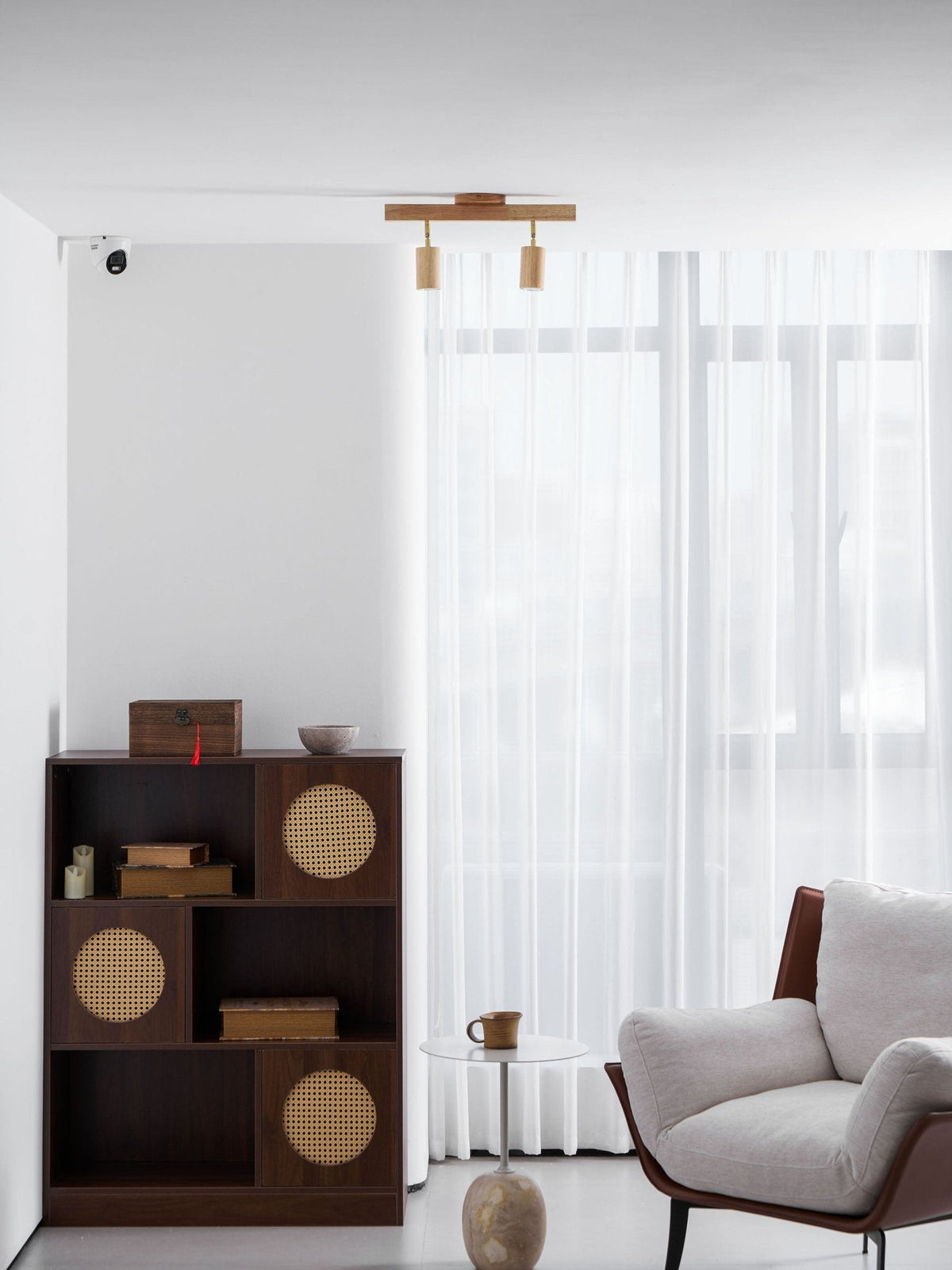 Natural Wood Beam Spotlight Light – product view 37