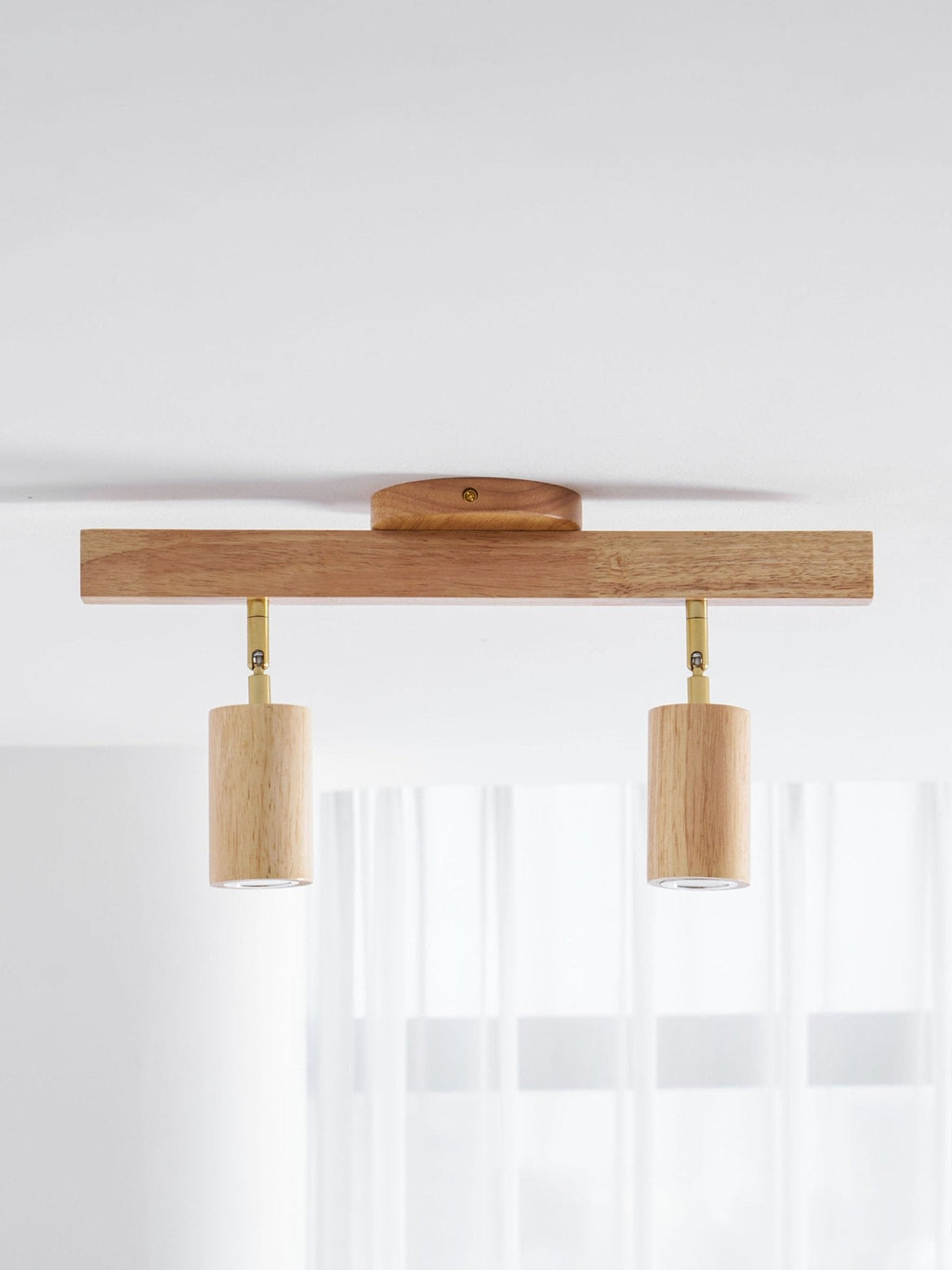 Natural Wood Beam Spotlight Light – product view 38