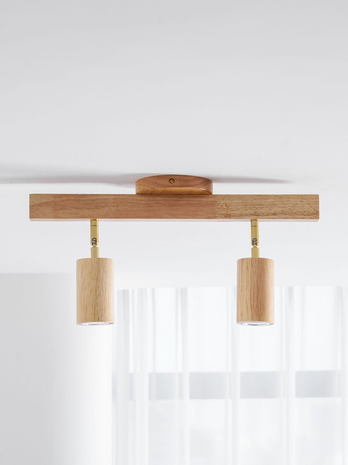 Natural Wood Beam Spotlight Light – product view 38