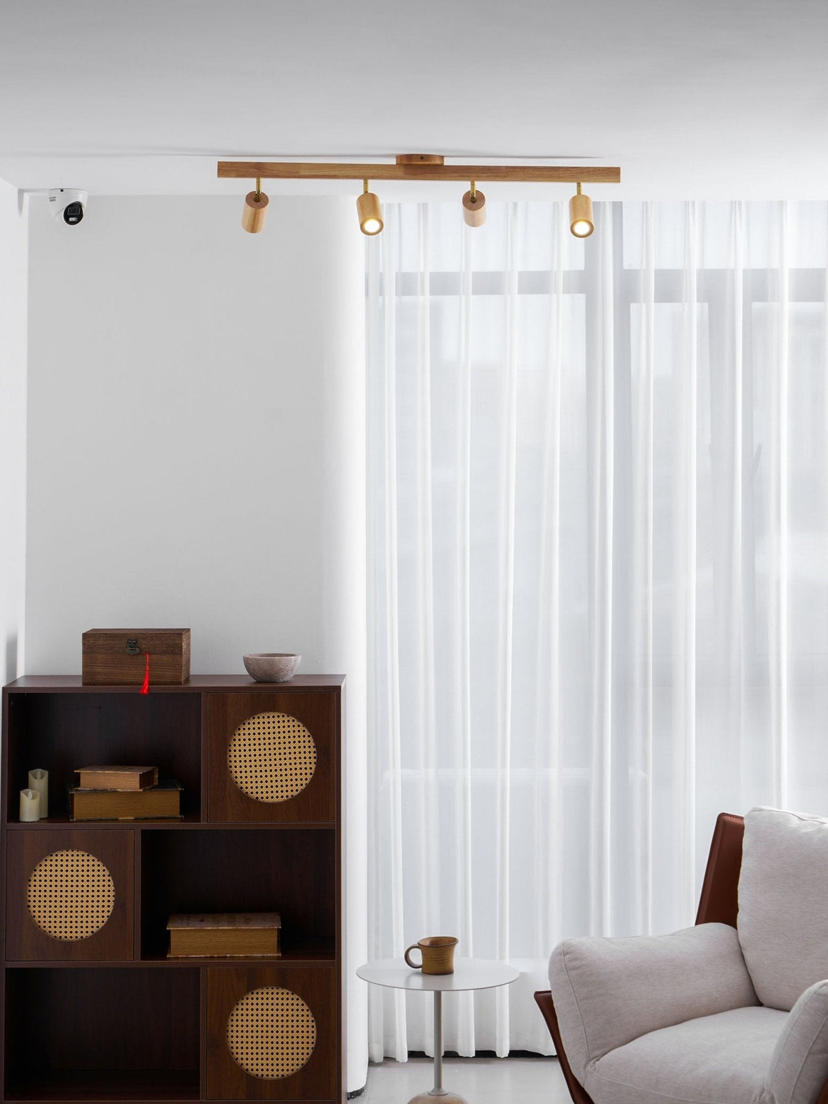 Natural Wood Beam Spotlight Light – product view 47