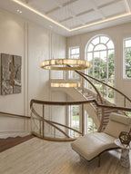 Alabaster Avalon Halo Chandelier – product view 7