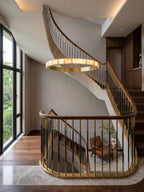 Alabaster Avalon Halo Chandelier – product view 8