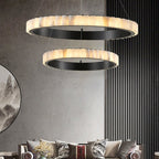 Alabaster Avalon Halo Chandelier – product view 16