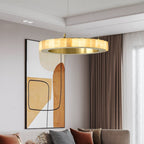 Alabaster Avalon Halo Chandelier – product view 19