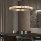 Alabaster Avalon Halo Chandelier – product view 21