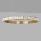 Alabaster Avalon Halo Chandelier – product view 22