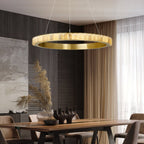 Alabaster Avalon Halo Chandelier – product view 24