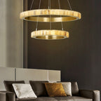 Alabaster Avalon Halo Chandelier – product view 28