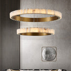 Alabaster Avalon Halo Chandelier – product view 31