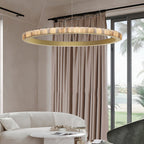 Alabaster Avalon Halo Chandelier – product view 34