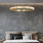 Alabaster Avalon Halo Chandelier – product view 36
