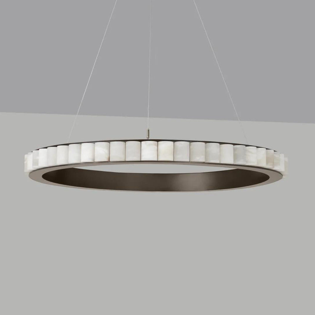 Alabaster Avalon Halo Chandelier – product view 59