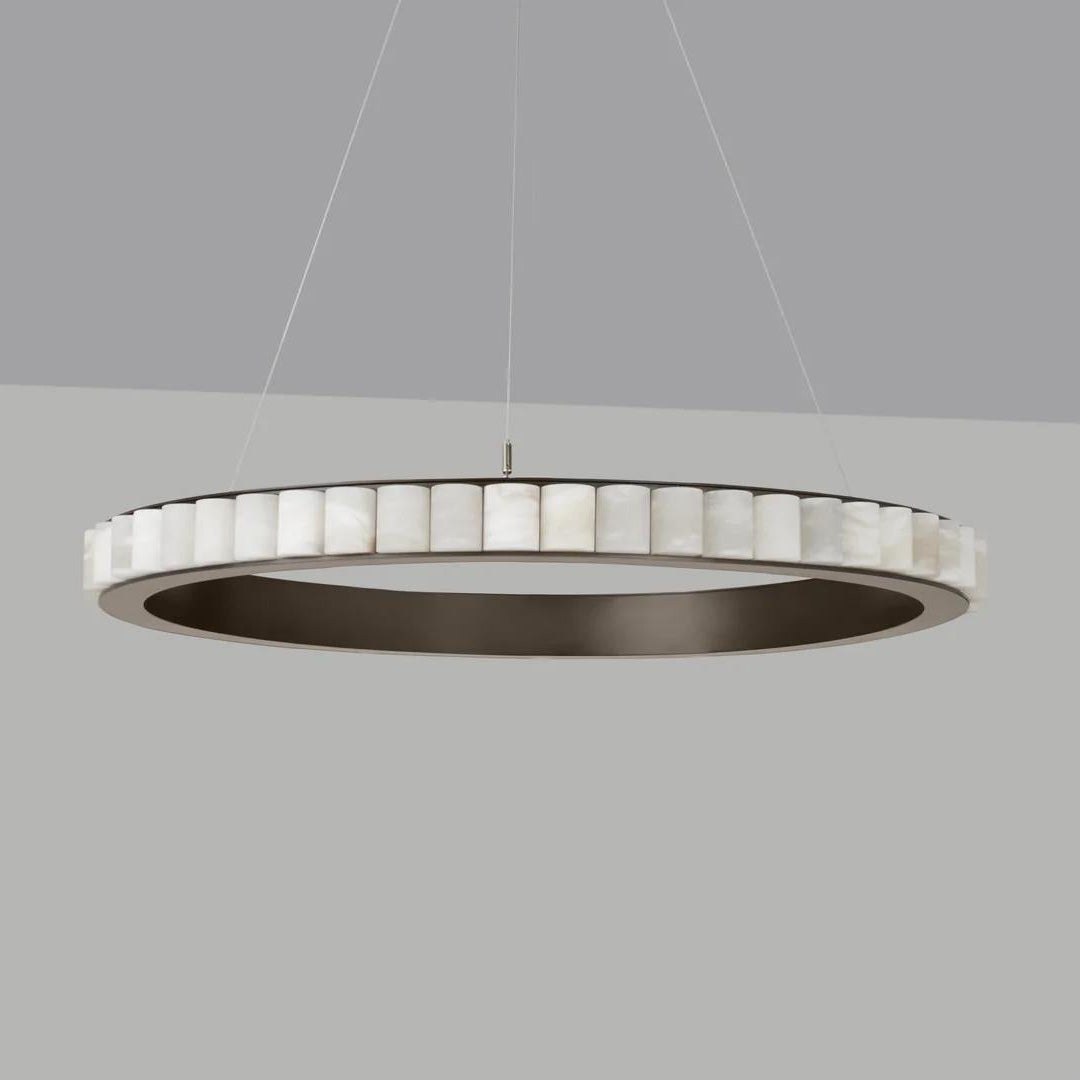 Alabaster Avalon Halo Chandelier – product view 59
