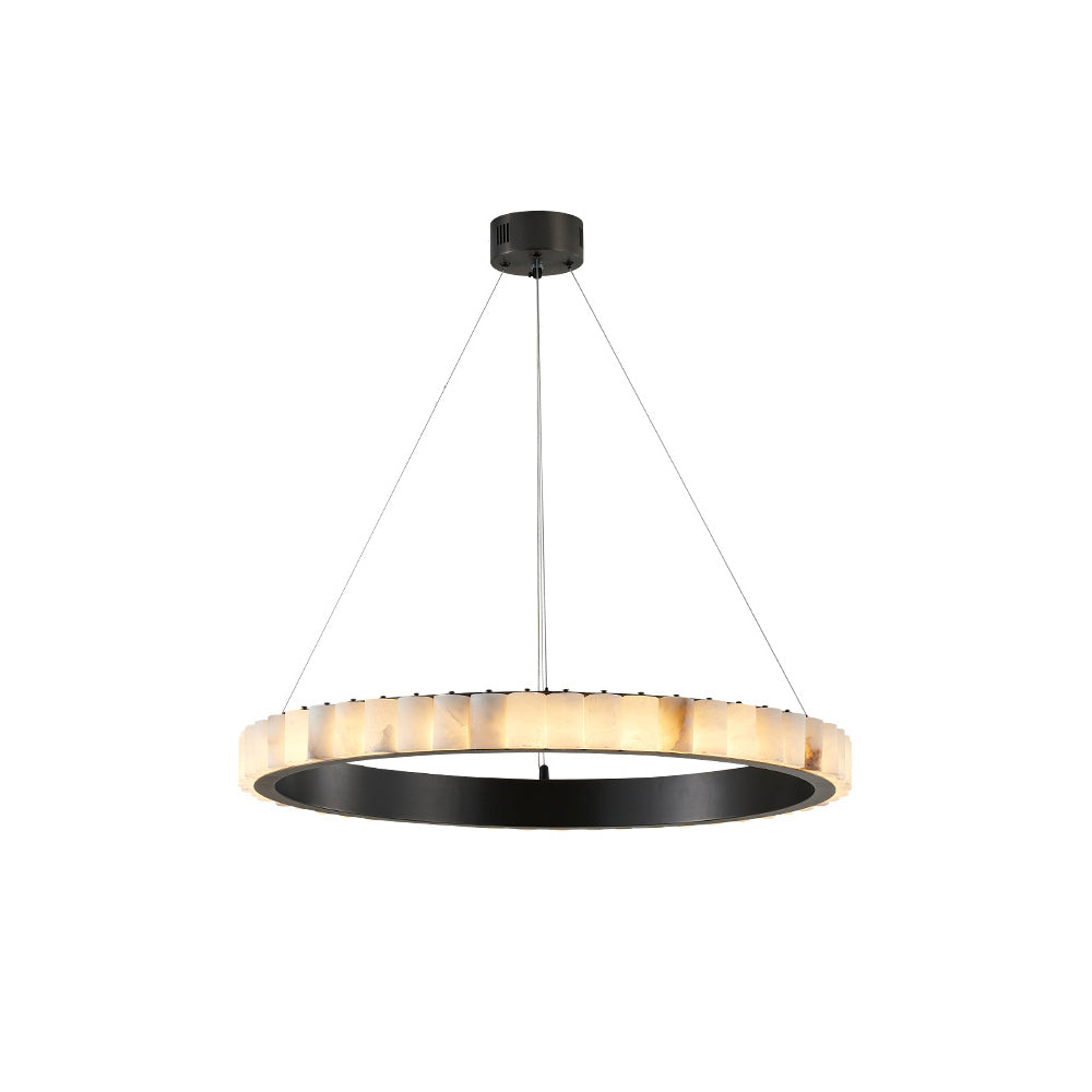 Alabaster Avalon Halo Chandelier – product view 61